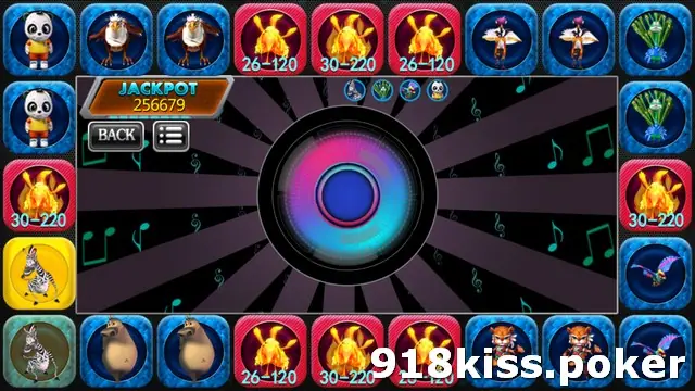 Phoenix board on 918Kiss with a spinning disc in the centre and animal tiles around the edge, including red phoenix tiles marked 26-120 and 30-220